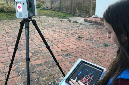 Escaneado 3D de una Masía en el Barcelonès